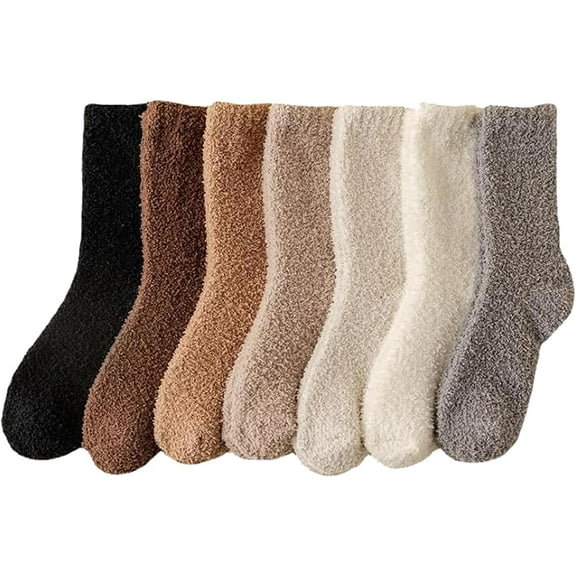 Women's Plush Socks Warm and Comfortable Plush Socks Elegant Thick Fleece Thermal Slipper Socks Winter Christmas Gift