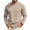 Brown, variant on Mfakffe Men's Striped T-Shirt Long Sleeves Round Neck Basic | Spring Fall, Lightweight Fabric, Soft, Regular Fit, Casual Style