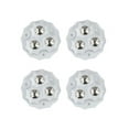 thumbnail image 3 of 4PCS Caster Wheel Swivel Paste for 360 Degree Rotation Storage Box Furniture white, 3 of 9