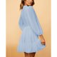 thumbnail image 4 of Vestido de manga larga para mujer, vestido de manga larga para mujer, vestido de mujer, vestido de manga larga de otoño para mujer, confiable y duradero, 4 of 6