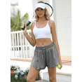 thumbnail image 5 of Gleelaud Women's Summer Flowy Yoga Workout Shorts for Athletic Gym Running Shorts Tennis Short Skirt Gray, 5 of 7