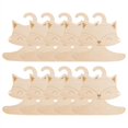 thumbnail image 3 of Perchas para ropa de bebé Biudunm: perchas de madera para guardería, adorables perchas para niños con forma de dibujos animados, perchas para ropa de bebé, 3 of 7