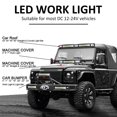 thumbnail image 3 of 24 LED Car Light Bar 72W 6000K Super Bright Car LED Work Light IP67 Waterproof Flood Spot Light LED, 3 of 10