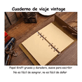 thumbnail image 2 of Libreta Vintage De Piel Grande Cafe Malubero Papel extra grueso, 2 of 3