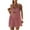 Pink, variant on Sevevn Womens Tennis Dress Built-In Bra & Matching Shorts Pockets Workout Dresses Athletic Outfits Cut Out Two Piece