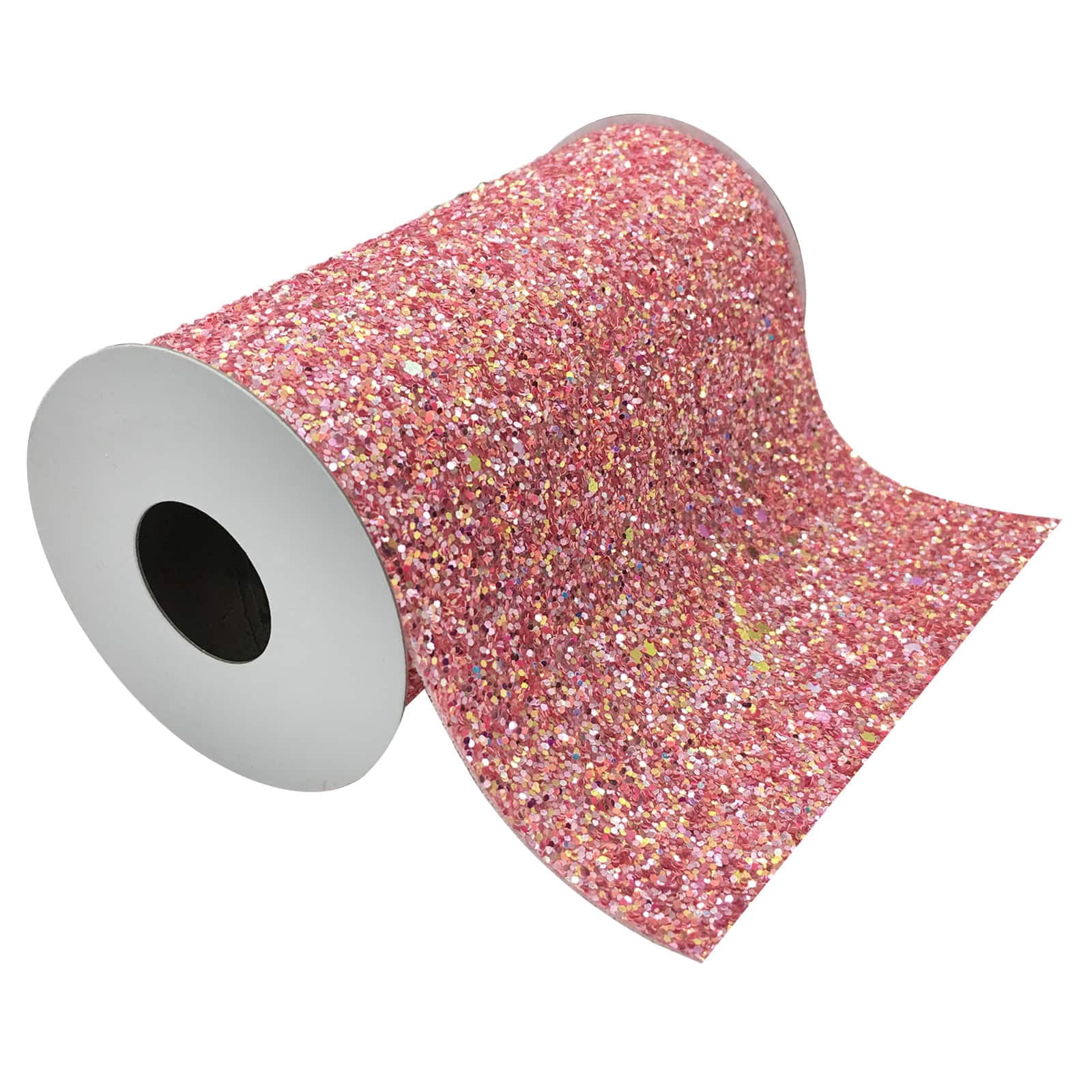 12 Pack: 5.375" x 1yd. Encrusted Glitter Ribbon by Celebrate It