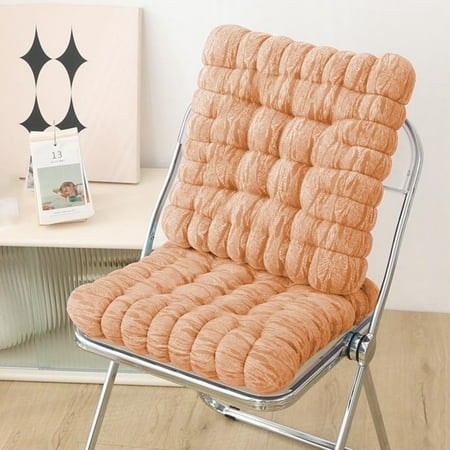 

Back to School Savings! HBBKVI Office Household Seat Cushion--Plush Floor Cushion for Living Room Tatami Mats--16 Inches Orange