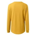 thumbnail image 3 of Womens Large Loose Solid V Neck Casual Loose V Neck Top T Shirt Womens Turtle Neck Long Sleeve Tops Womens Workout Tops Loose Fit Loose Fit Athletic Tops for Women Pack of Long Sleeve T Shirt Women, 3 of 4
