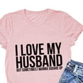 thumbnail image 3 of Camisa con letras para mujer, camisa con alfabeto para mujer, camisa de manga corta para mujer, camisa con cuello redondo para mujer, mejora tu experiencia, 3 of 5
