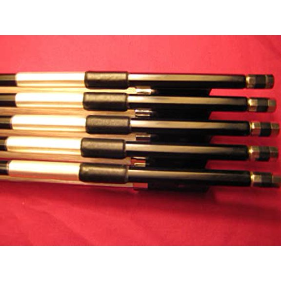 5 For Sale! Top Carbon Fiber 4/4 Violin Bows, Ebony Frog