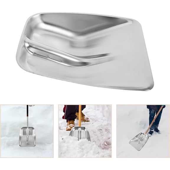 Metal Shovel for Snow, Metal Snow Shovel Heavy Duty, Snow Shovel Heavy Duty, Snow Shovel with Ergonomic Handle