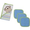 Gerber Newborn Boys' 4 Piece Hooded Towe