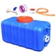 thumbnail image 1 of Contenedor de almacenamiento de agua potable Cubo de almacenamiento horizontal A prueba de fugas Gran capacidad azul 475 kg, 1 of 9