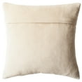 thumbnail image 3 of SAFAVIEH Dash Cowhide Geometric Pillow, 12" x 20", White, 3 of 4