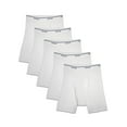thumbnail image 1 of Fruit Of The Loom Mens Coolzone Boxer Briefs 5 Pack, S, White, 1 of 3