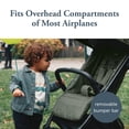 thumbnail image 5 of Inglesina Quid Stroller - Crocodile Green - Ultra Compact Lightweight Travel Stroller, Babies and Toddlers, Airplane Overhead Foldable, Reclining Seat Collapsible Canopy, 3 Months - 50 lbs, BPA Free, 5 of 5