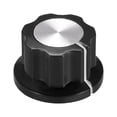 thumbnail image 1 of Perillas rotativas de control de volumen de potenciómetro de agujero de eje de 6.4mm para pedales de efecto color negro, 1 of 3