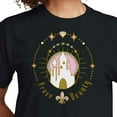 thumbnail image 3 of Disney Princess - Brave Beauty - Juniors Cropped Cotton Blend T-Shirt, 3 of 5