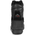 thumbnail image 3 of NORTIV8 Mens Winter Warm Insulated Waterproof Snow Boots Hiking Winter Outdoor Snow Boots Black Size 15, 3 of 6