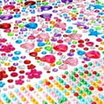 thumbnail image 3 of Gem Stickers, Rhinestones for Crafts, Self Adhesive Gems for Crafts, Jewel Stickers, Bling Rhinestone Stickers, Face Gems Jewels, Stick on Gems for Crafts DIY, Face Gems Makeup Assorted Shapes, 3 of 6
