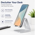 thumbnail image 6 of TIKA Aluminum Desktop Solid Portable Universal Desk Stand, 6 of 6