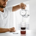 thumbnail image 3 of 300ml/10.15oz Cold Brew Coffee Maker for Tea and Coffee Extraction Borosilicate Glass Dripper Iced Coffee Brewer Maker with Cleaning Brush Spoon for Home Office Travel, 3 of 7