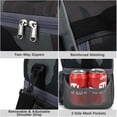 thumbnail image 6 of GYEUKHAM Double Layer Cooler Insulated Lunch Bag Adult Lunch Box Large Tote Bag for Men, Women, With Adjustable Strap,Front Pocket and Dual Large Mesh Side Pockets,Black Camo, 6 of 8