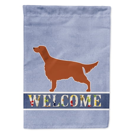 Irish Setter Welcome Garden Flag