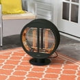 ATR ART to REAL 1000W Patio Electric Heater,Tabletop Portable Infrared Heater,Black