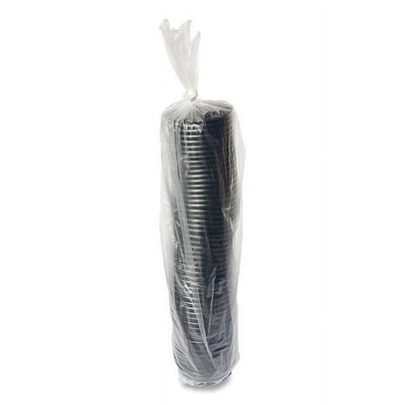 Boardwalk® Hot Cup Lids, Fits 4 oz Cup, Black, 1,000/Carton BWKHOTBL4