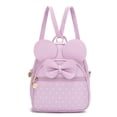 thumbnail image 1 of KL928 Mini mochila linda con lunares y lazo para niñas, mochilas pequeñas, bolso de hombro convertible, bolso para mujer, 1 of 5