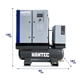 thumbnail image 2 of Compresor Tornillo Force Element 20 Hp HANTEC Con Tanque, Secador y Separador De Particulas Automotriz, 2 of 6
