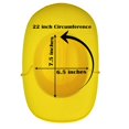 thumbnail image 2 of Sombrero vaquero de fieltro The Dreidel Company 56 cm, 2 of 2