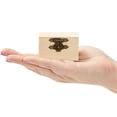 thumbnail image 4 of BUYISI Small Wooden Box Jewelry Box Wooden Packaging Box Handmade Painted Diy 1, 4 of 7