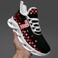 thumbnail image 4 of Coolcustomize Women's Comfortable Lightweight SixSeven Heart Print Sports Sneakers Breathable Running Shoes Walking Shoes for All Season Wide Fit, 4 of 10