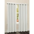 thumbnail image 1 of Mainstays Faux Silk Drapery Grommet Window Curtains Panel, 1 of 7