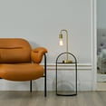 thumbnail image 6 of Globe Electric Holden 18" Matte Brass Table Lamp, 67433, 6 of 8