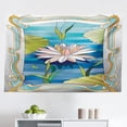thumbnail image 1 of Art Nouveau Tapestry, Crevalle Blossom Background in Contrasting Tones Illustration, Fabric Wall Hanging Decor for Bedroom Living Room Dorm, 2 Sizes, Black and White, by Ambesonne, 1 of 1