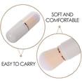 thumbnail image 4 of Miangastore Retractable Makeup Brush Portable Blush Brush for Cheeks Travel Size Powder Foundation Brush Mini Makeup Brush with Cover for Blush and Highlighter, 4 of 8