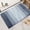 Blue, variant on Bathroom Absorbent Mat, Ultra Plush Memory Foam Non-Slip Rug, Quick Dry Machine Washable Floor Mat for Shower Tub, Kitchen and Bedroom Door