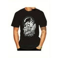 thumbnail image 1 of Halloween T-shirt - Men'S Mulisha Motocross Graphic Cotton T-Shirt - Black Casual Summer Tee with Skull & Gears Design, Machine Washable, 100% Cotton, Round Neck, Regular Fit, Motorcycle Gear, 1 of 6