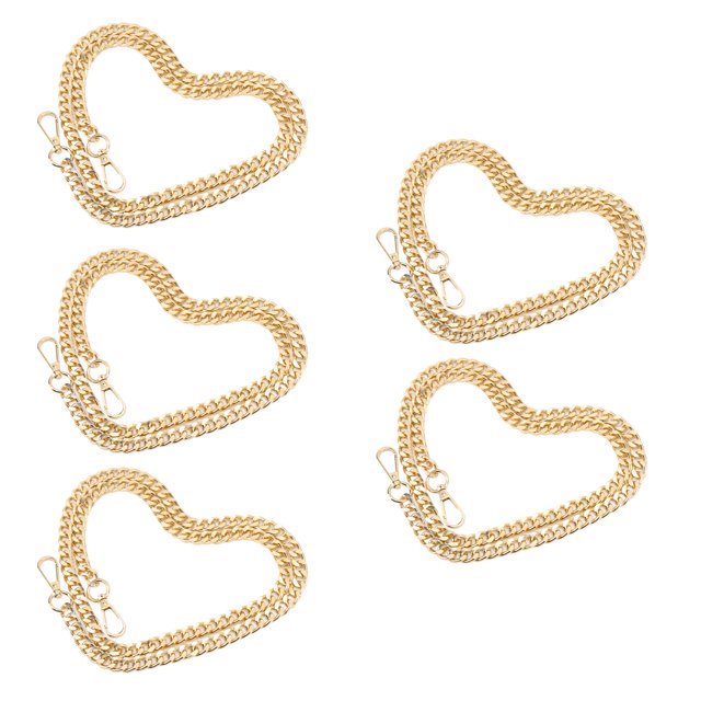 Jewelry Making Chain, 5Pcs Metal Craft Chain 39.4in Long Elegant Stylish For Necklace ANGGREK Otros