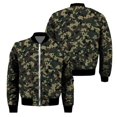 thumbnail image 4 of Chaqueta con cremallera y estampado de camuflaje para hombre, chaqueta clásica con estampado 3D de manga larga, informal, de gran tamaño, para primavera y otoño, 4 of 5