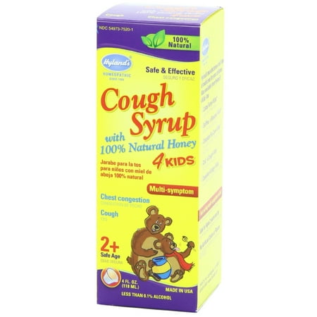 syrup cough kids hyland canada