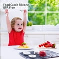thumbnail image 2 of SSKDBFJG Silicone Dish Drying Mat (24" x 15") Dish Draining Mat for Kitchen Counter, Easy Clean, Heat Resistant, Large Drainer Mat (Black), 2 of 6