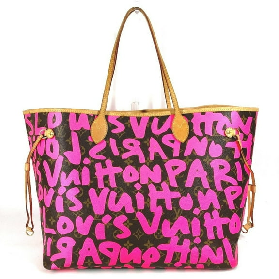 Pre-Owned LOUIS VUITTON M93701 Monogram Graffiti Neverfull GM Tote Bag, Shoulder... (Good)
