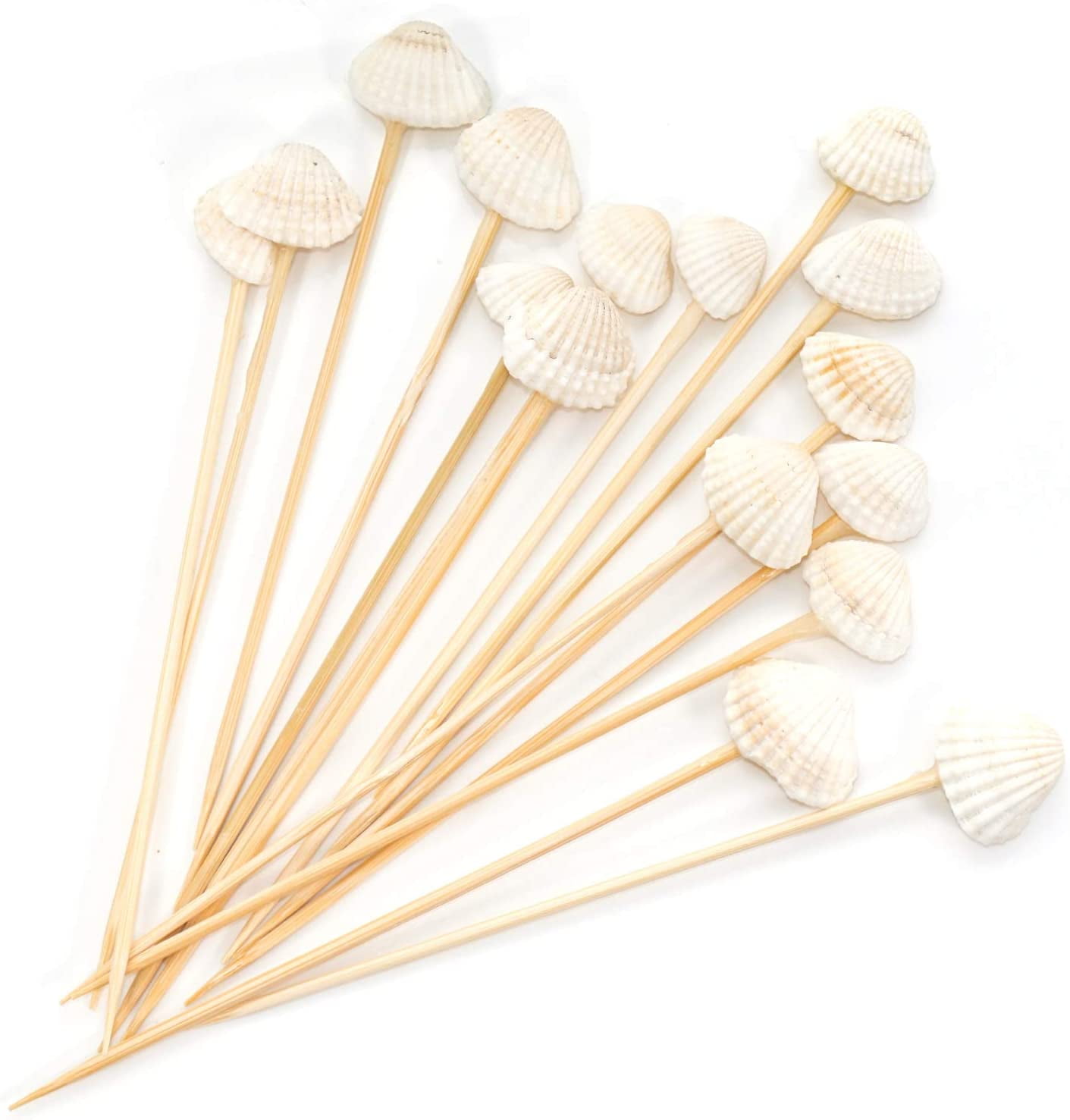 Picks Cocktail Toothpicks, 4.7 Inch, White seashell - Walmart.com