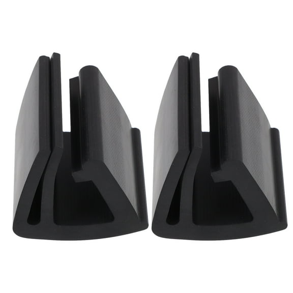 SWETRACE Windshield Clamps Golf Cart Windshield Clamps 1 Pair Black
