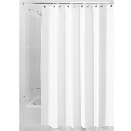 Interdesign 14662 54 X 78 White Shower Curtain Liner Walmart Com