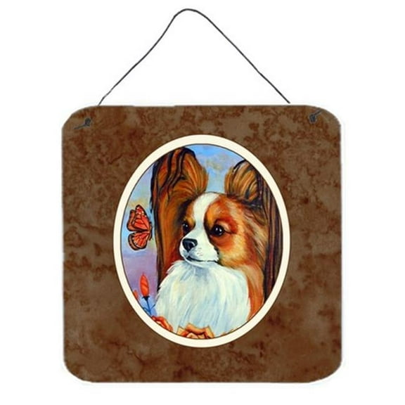 Papillon Wall or Door Hanging Prints, 6 x 0.02 x 6 in.